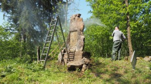 09 Zahájení rekonstrukce pomníku padlým v zaniklé vsi Lipoltov       